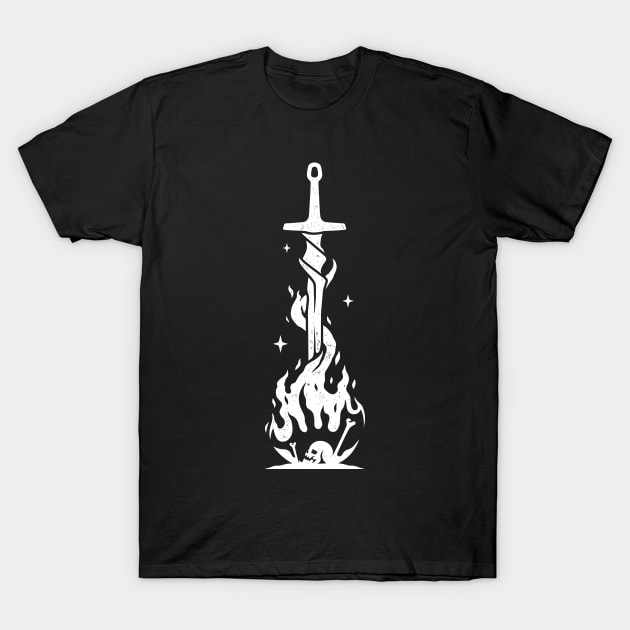 Bonfire T-Shirt by Alundrart